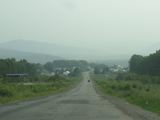 Село Быструха (по пути в Риддер)